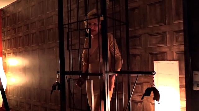 Lady Sonia in Cage