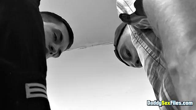 Group Fun In the Restroom - Leo Donato, Billy Ramos, Josh Stone, Franco Scott
