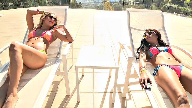 Carter Cruise and Adriana Chechic Take Turns with James Deen