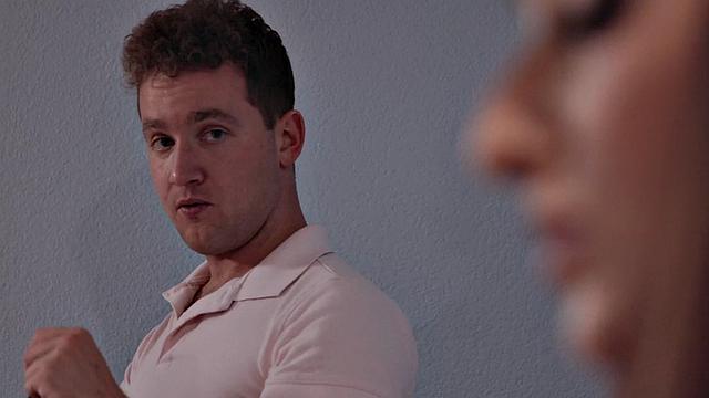 Busty stepmom MILF with fake boobs fucked by stepson