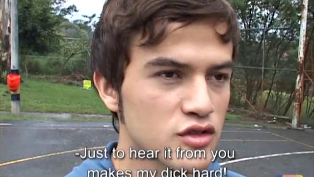 Anderson's quest for gay sex lands him in bed with super sexy Tulio. He is going to bareback fuck this Latin boy and cum in his ass, but first things first. They get naked and suck on each other's big uncut cocks.