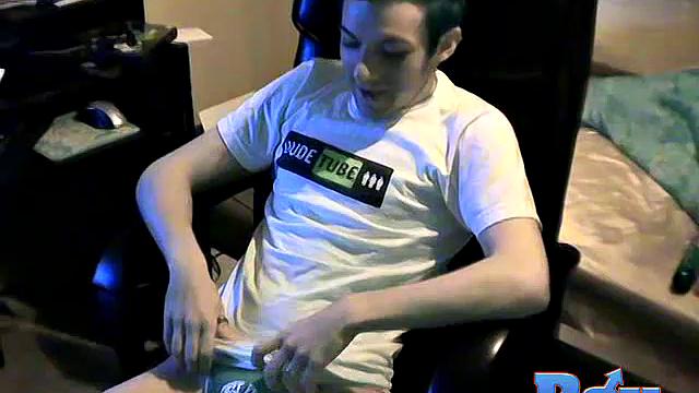 William's First Dildo - William