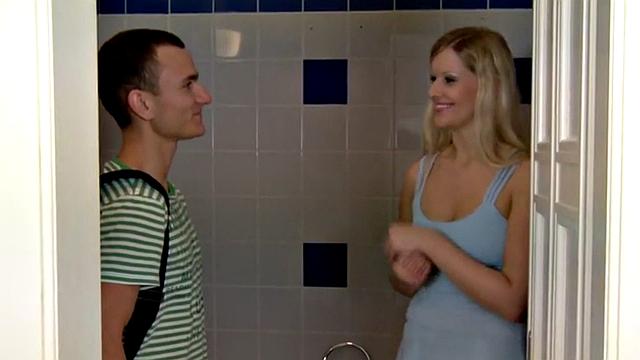 Mistresses dominate with dildos and assplay in threesome