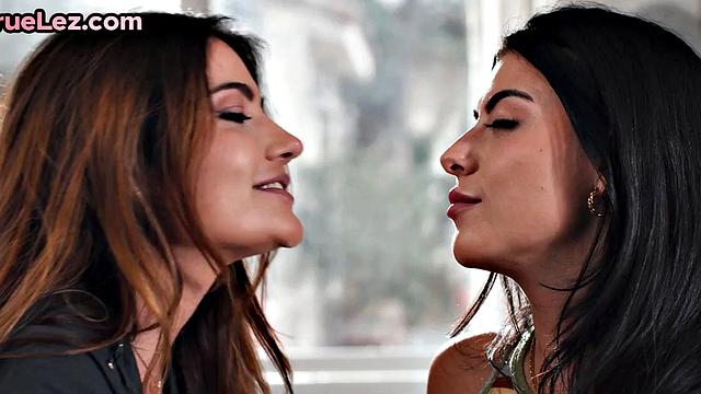 Hairy dyke fingered and pussyeaten by her GF after photo shoot