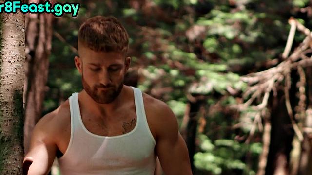 Str8 nympho dude penetrated by huge cock in asshole