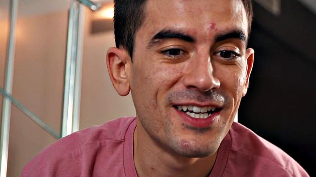 Ebony babe squirting while riding during yoga class