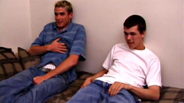 Matthew is with Ashton for a little fun with each other. The boys get naked and stroke up their boners. Then Matthew goes down on his friend. He asks Ashton if he would like to return the favor, but the boy declines.