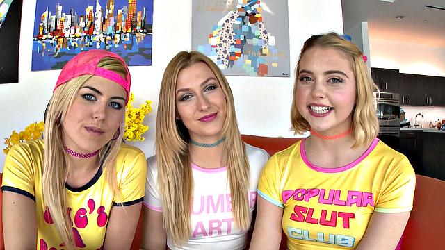 Chloe, Alexa And Summer Prove Blondes Have More Fun