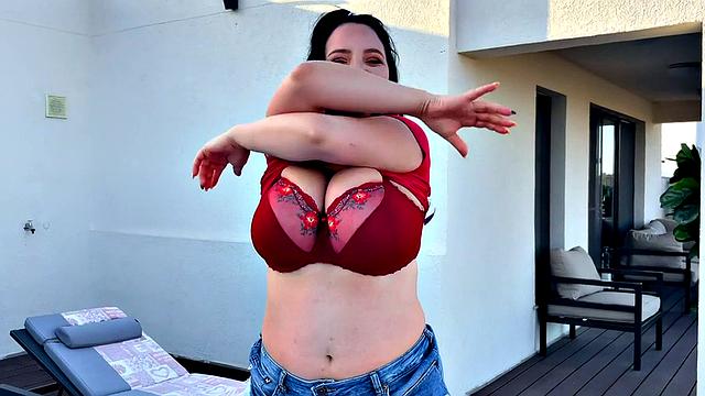 An Oily Breast Massage Joana Bliss