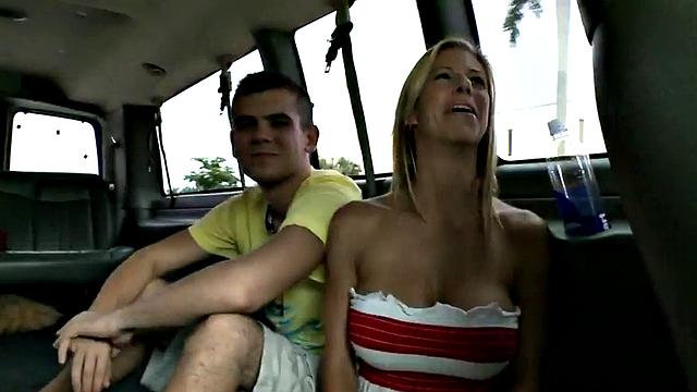 picked up guy cums on gay dude after stroking his cock