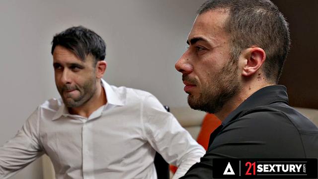 21 Sextury - Horny Boss Greta Foss Fucks for Double Load Promotion