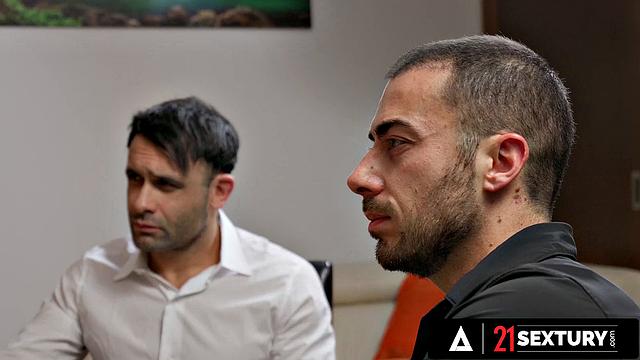 21 Sextury - Horny Boss Greta Foss Fucks for Double Load Promotion