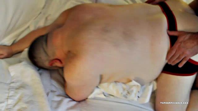 Pup Astro is a squat and beefy specimen eager to please. His mouth and hole are equally capable of working a man's cock into a frenzy, as Topher Phoenix soon discovers.