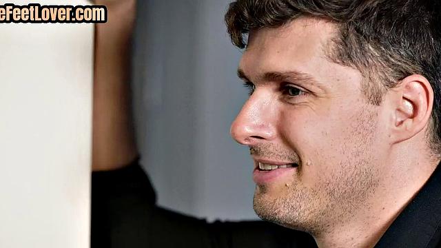 Bigbooty babe jerking her BF after doggystyle sex