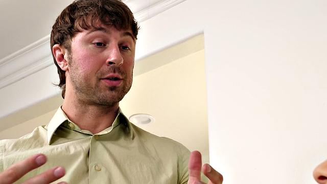 Stepdaughter fucked doggystyle by big white dick