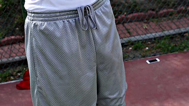 Ball Girl Gets Rammed