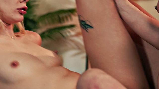 страстная партия в стрип-шахматы: jade venus и haley reed трахают друг друга без пощады