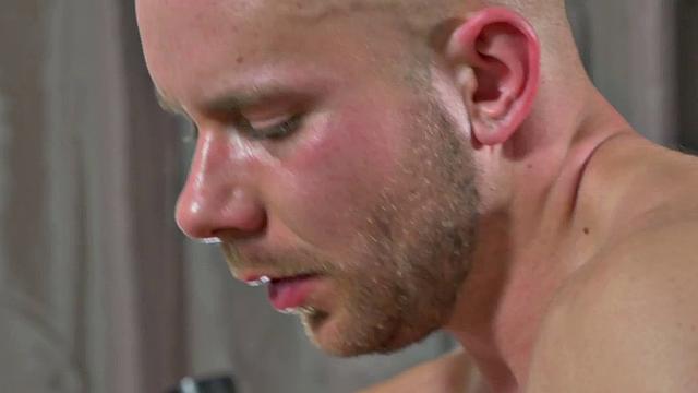 Bald officer fucking newbie