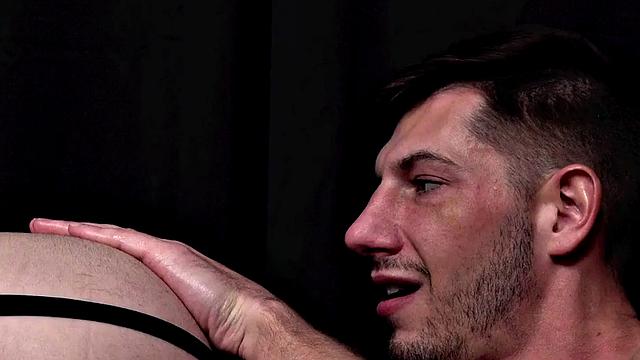 Breeding stud rims and fucks lover's asshole in jockstrap