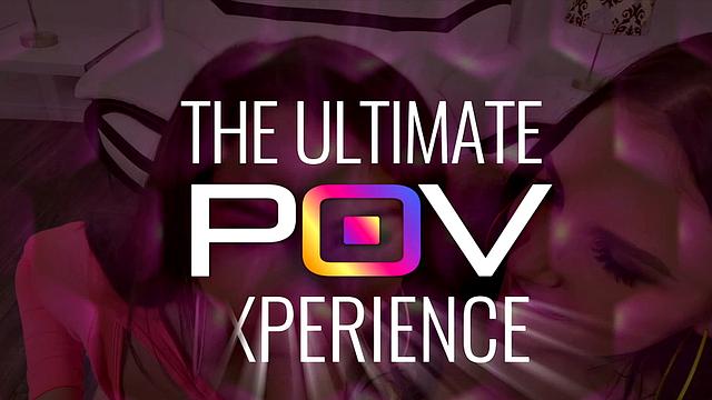 Fit Katy Rose Takes Cumshot In The Mouth In POV