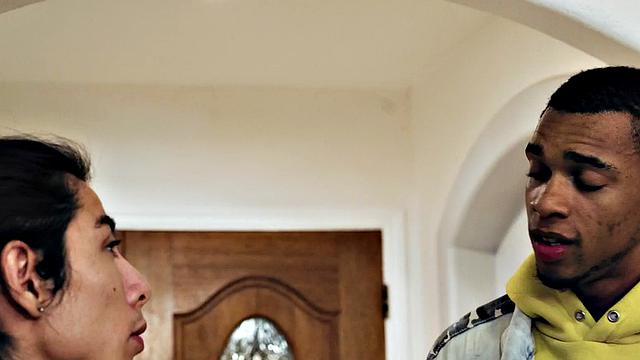 Skinny babe drilled in missionary