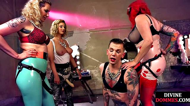 Group dominas pegging useless sub