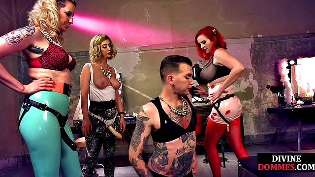 Group dominas pegging useless sub