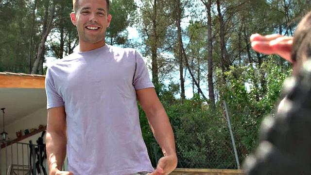 Tattooed and pierced petite babe BWC fucked outdoor