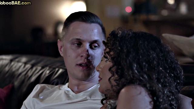 Stunning ebony babe rammed by BF in hot affair