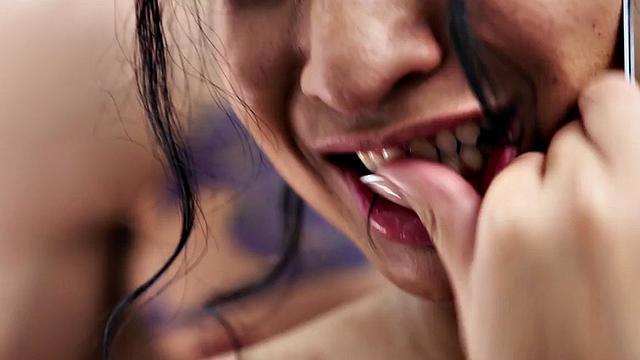 Bigbooty Asian babe gets her pussy banged in the bathroom