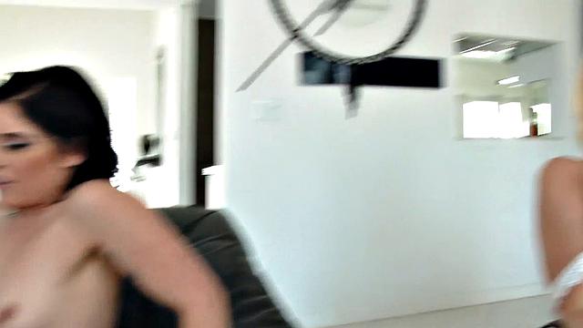 Hot Brunette Fallon West Is Banged by a Guy While Another Couple Watches