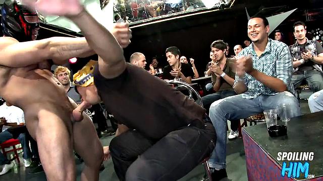 Dick loving jocks love deepthroating