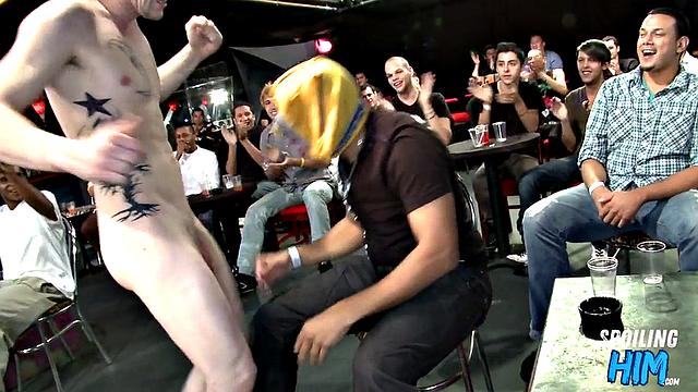 Dick loving jocks love deepthroating