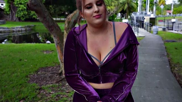 Bigbooty reality POV babe pickup 4 outdoor fuck by the pool