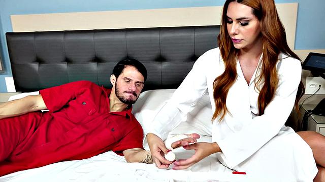 Cumming Inside Beautiful Nurse Cristal Furlan