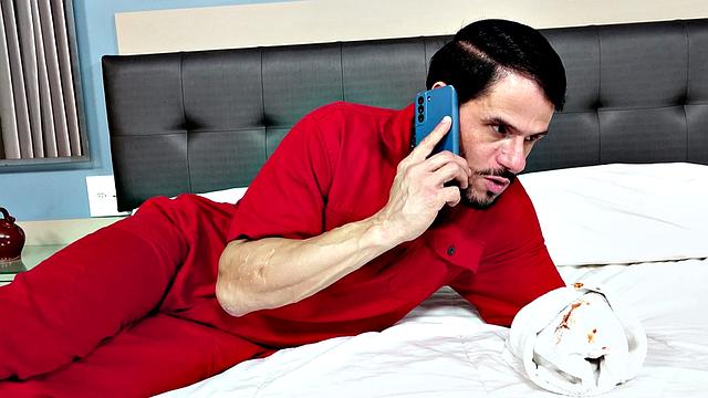 Cumming Inside Beautiful Nurse Cristal Furlan