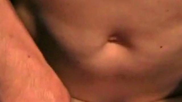 Amateur German bottom fucked in closeup sling orgy