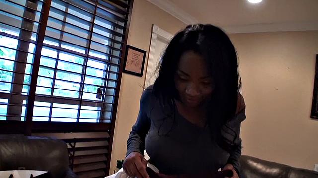 Kinky thong babe gets her tight pussy pounded and takes a deep load in her ass