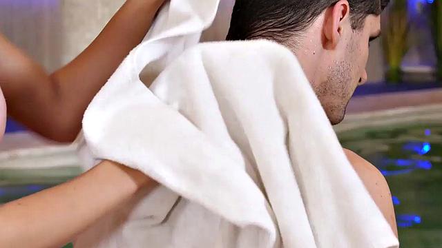 RIM4K. Small-tittied porn actress hooks up with a young man