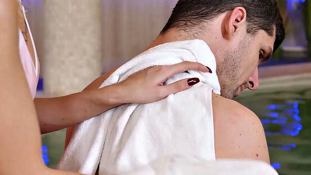 RIM4K. Small-tittied porn actress hooks up with a young man