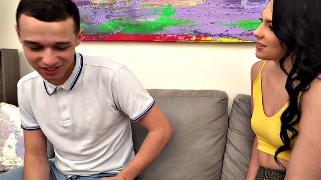 Stepsister perky boobed teen banged by stepbrother