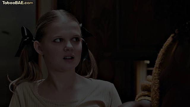 стройная сводная сестра сосёт и трахается с братом на bbc