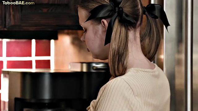 21yo cute bae pussyfucked by stepbro