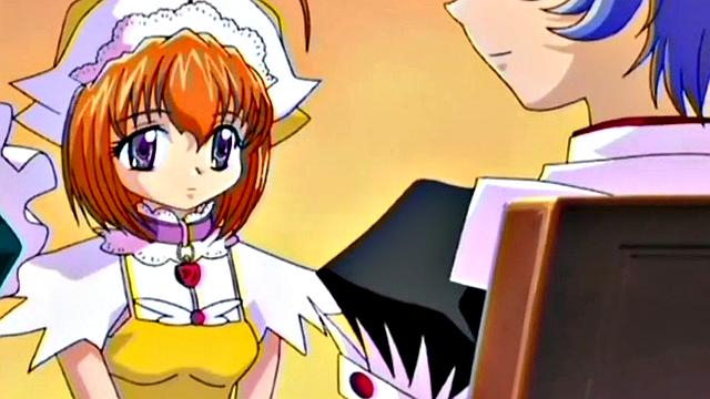 A Japanese cartoon brunette get her pussy toyed and drilled in doggystyle reverse cowgirl