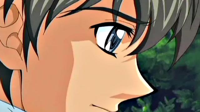 A Japanese cartoon brunette get her pussy toyed and drilled in doggystyle reverse cowgirl