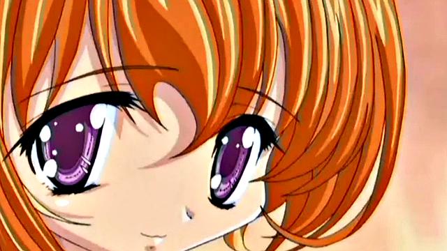 A Japanese cartoon brunette get her pussy toyed and drilled in doggystyle reverse cowgirl