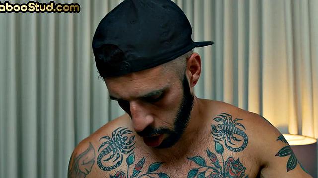 Taboo stud rimmed and barebacked by stepbrother