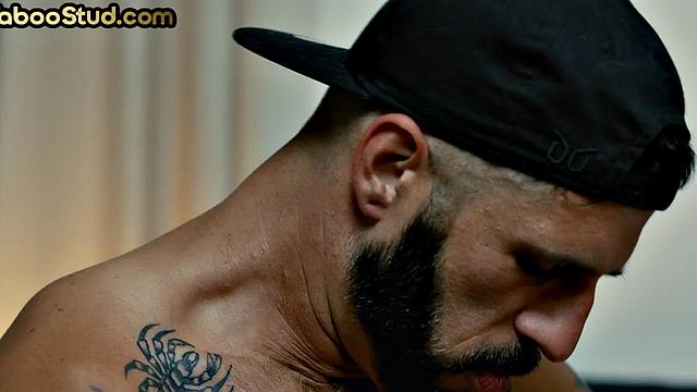 Taboo stud rimmed and barebacked by stepbrother