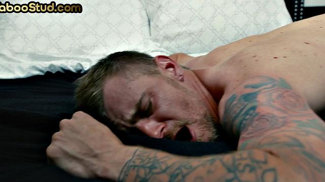 Taboo stud rimmed and barebacked by stepbrother