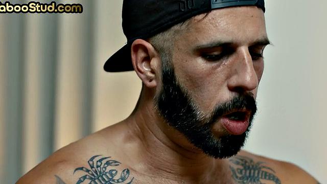 Taboo stud rimmed and barebacked by stepbrother